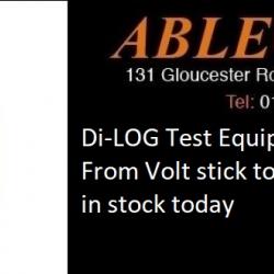 di-log testers, dilog testers, multimeters, volt sticks, 18th edition testers, in stock, bristol, dilog bristol, di-log bristol, di-log stockists, dilog stockists
