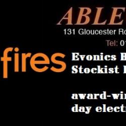 built in fire, built-in fire, evonics fires, ablectrics showroom, new showroom, fires on display in bristol,