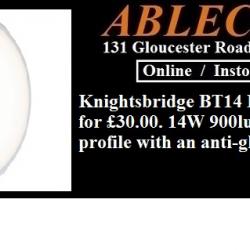 led bulkhead, ip44 led, knightsbridge led, mla led, ml accessories, 14w led bulkhead, anti glare diffuser, trade led bulkhead,